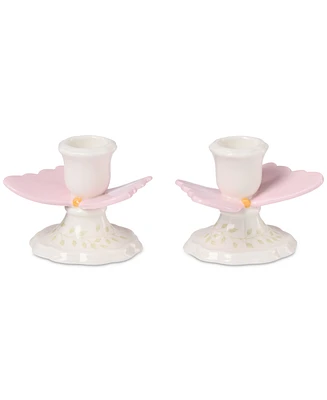 Lenox Butterfly Meadow Candlestick Holders, Set of 2