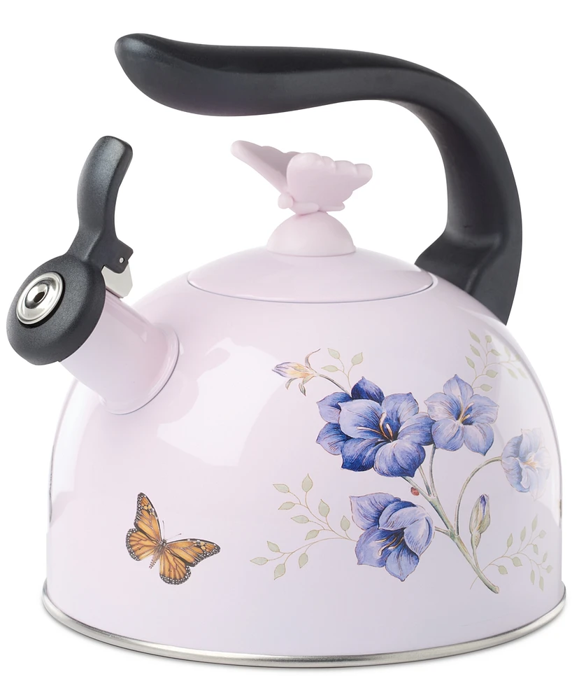 Lenox Butterfly Meadow Colors Tea Kettle
