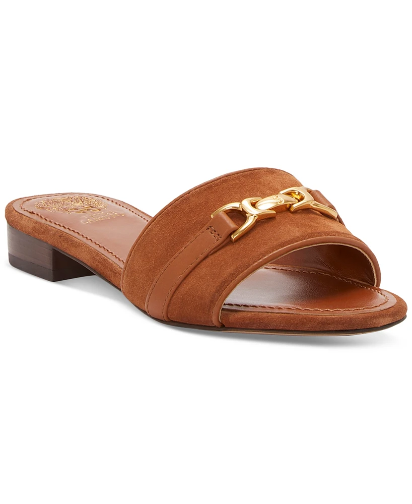 Vince Camuto Women's Maxine Horsebit Slide Sandals