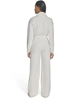 Halston Women's Easy Full Wide-Leg Pants