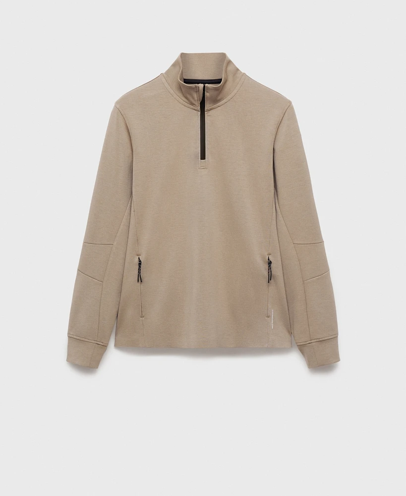 Mango Men's Comfort Stretch Sweatshirt