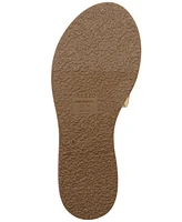 Arezzo Women's Dana Round Toe Flat Sandals