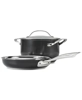 Cuisinart 8-Pc. Black Glaze Stainless Steel Cookware Set, Exclusively at Macy's