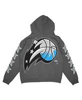 B2Ss Men's and Women's Black Orlando Magic Super Star Bubble Premium Pullover Hoodie