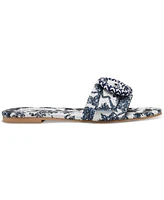 Steve Madden Women's Merla Raffia Buckle Slide Sandals