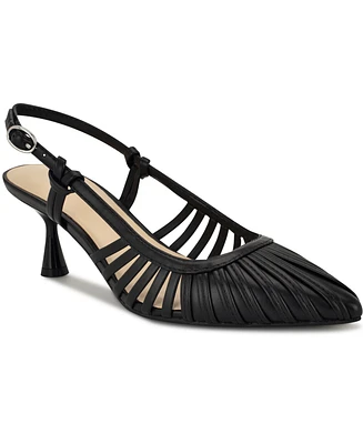 Nine West Women's Resta Pointy Toe Slingback Pumps