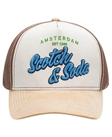 Scotch & Soda Men's Altos Adjustable Trucker Cap