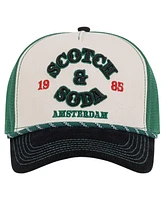 Scotch & Soda Men's Breezy Adjustable Trucker Cap