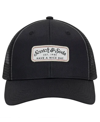 Scotch & Soda Men's Have a Nice Day Trucker Hat