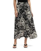 Ellen Tracy Women s Linen Smocked Wide Leg Pant