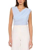 Vince Camuto Women's Draped Crossover Neck Top