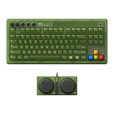 8BitDo Retro 87 Mechanical Rgb Backlit Wireless Gaming Keyboard for Windows and Android - Xbox Edition - Officially Licensed