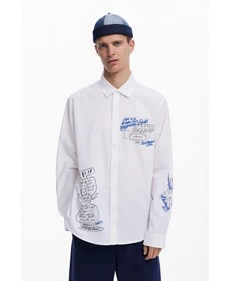Desigual Men's Calligraphic shirt