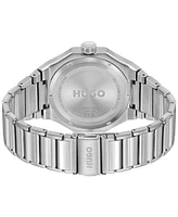Hugo Boss Men's Grail Sport Quartz Multifunction Stainless-Steel Watch, 44mm