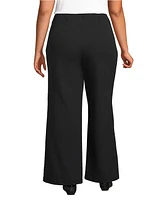 Lands' End Women's Plus Starfish High Rise Palazzo Pants