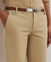 Lauren Ralph Twill Stretch Bermuda Shorts