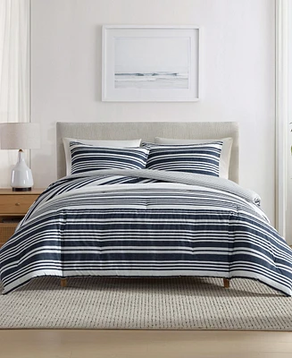 Nautica Coastline Stripe -Pc. Comforter Set