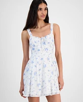 And Now This Women's Sweetheart-Neck Sleeveless Mini Dress, Exclusively at Macy's