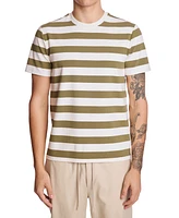 Paisley & Gray Men's Slim Fit Short Sleeve Striped T-Shirt