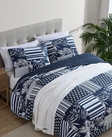 Nautica Avalon Patchwork Reversible -Pc. Quilt Set