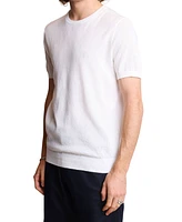 Paisley & Gray Men's Slim Fit Short Sleeve Pointelle T-Shirt