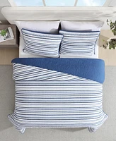 Nautica Pembrook Reversible -Pc. Quilt Set