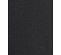 Seni & Cade Juniors' Plunging Black Halter Gown