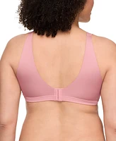 Warners No Side Effects Underarm and Back-Smoothing Comfort Wireless Lightly Lined T-Shirt Bra RA2231A