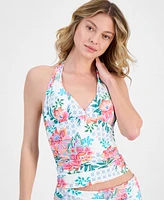La Blanca Women's Rivera Resort Halter Goddess Tankini, Exclusively at Macy's
