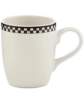 MacKenzie-Childs Courtly Check Everyday Mugs, Set of 4