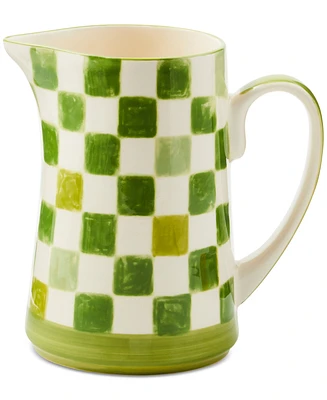 MacKenzie-Childs Check Pitcher