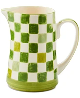 MacKenzie-Childs Check Pitcher