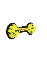Tuffy Jr 2 Ball Tug Yellow Bone