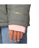 Free Country Girls' Bib Puffer Jacket