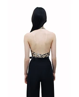 Nocturne Women's Halter Neck Bodysuit