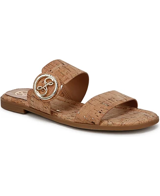Sam and Libby Women's Tamora Double Band Slide Flat Sandals