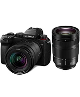 Panasonic Lumix Dc-S5 Digital Camera with Lumix S 20-60mm f/3.5-5.6 Lens and Lumix S 24-105mm f/4 Macro O.i.s. Lens