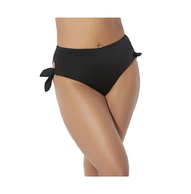 Swimsuits for All Women's Plus Bow High Waist Brief