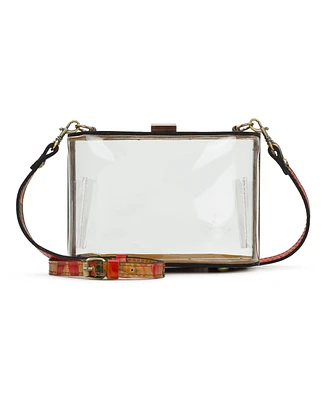 Patricia Nash Anselma Frame Clear Mini Crossbody Bag