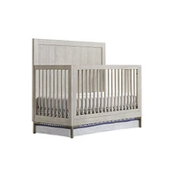 Westwood Design Beck Modern Wood Convertible Crib in Willow Gray Finish