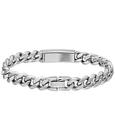 Hugo Boss Men's Kassy Emblem Stainless Steel Chain Bracelet