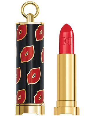 Carolina Herrera Fabulous Kiss Satin Refillable Lipstick & Of Luck Cap