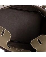 Pre-Owned HERMES Birkin Handbag Epsom with Palladium Hardware