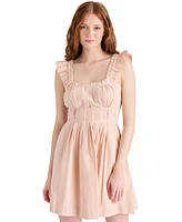 Steve Madden Women's Harmony Cotton Pleated Dress