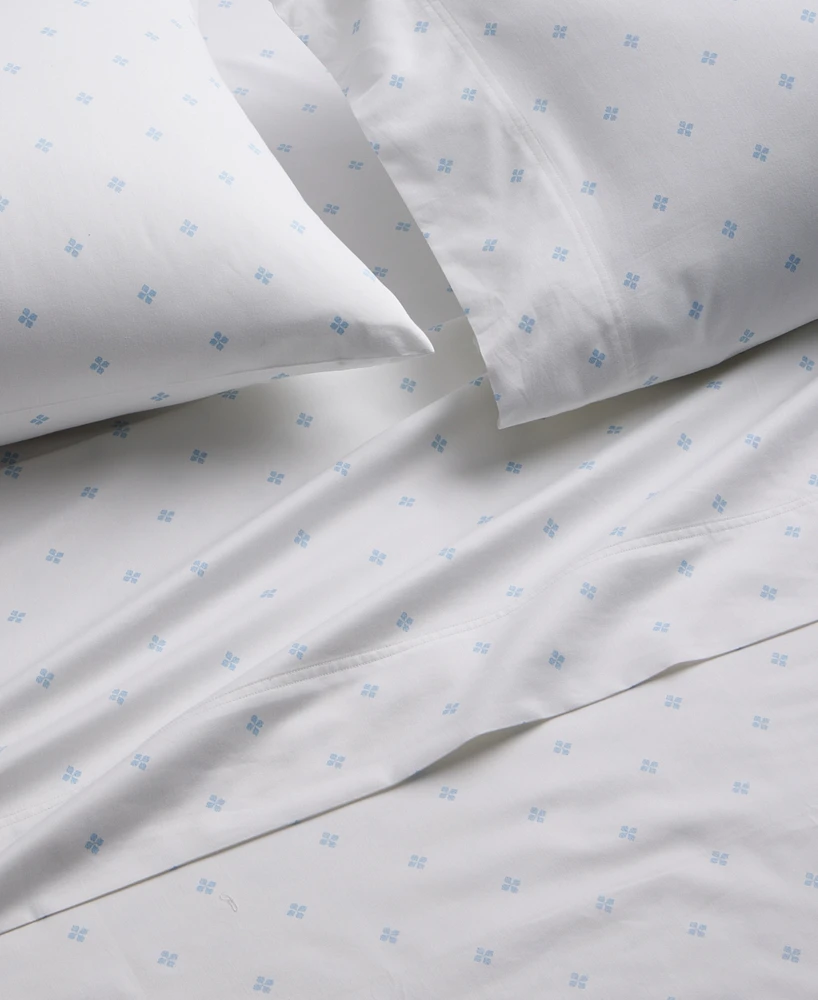 Charter Club Foulard Dot Printed 550-Thread Count 4-Pc. Sheet Set, Queen, Exclusively at Macy's