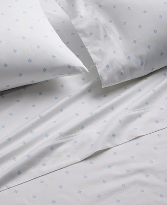 Charter Club Foulard Dot Printed 550-Thread Count 4-Pc. Sheet Set, Queen, Exclusively at Macy's