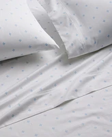 Charter Club Foulard Dot Printed 550-Thread Count 4-Pc. Sheet Set, Queen, Exclusively at Macy's