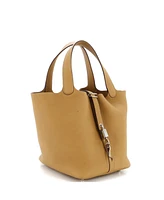 Pre-Owned Hermes Mm Picotin Lock Bag Clemence