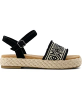 Toms Women's Abby Open Toe Flat Sandals