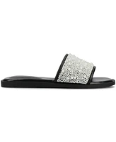 Journee Collection Women's Precly Cultivated Pearl Band Slip-On Evening Flats